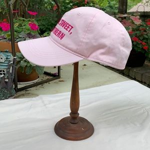 Southern baseball cap hat pink